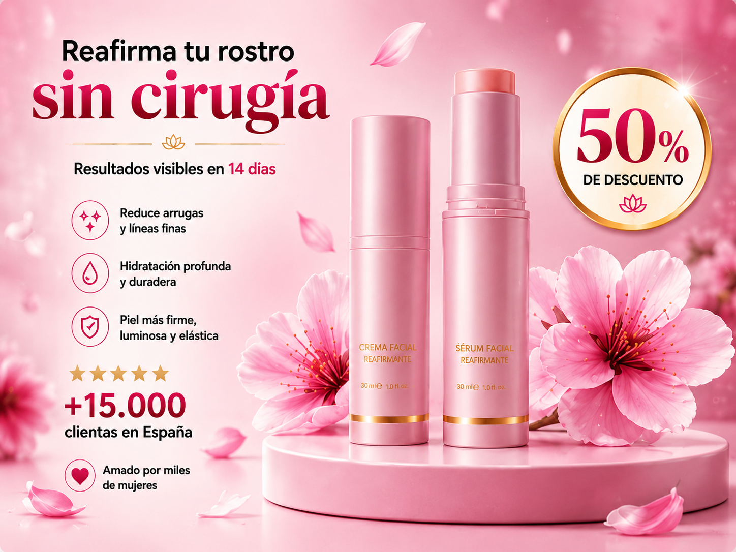 Bálsamo hidratante de colágeno para arrugas VITALIS