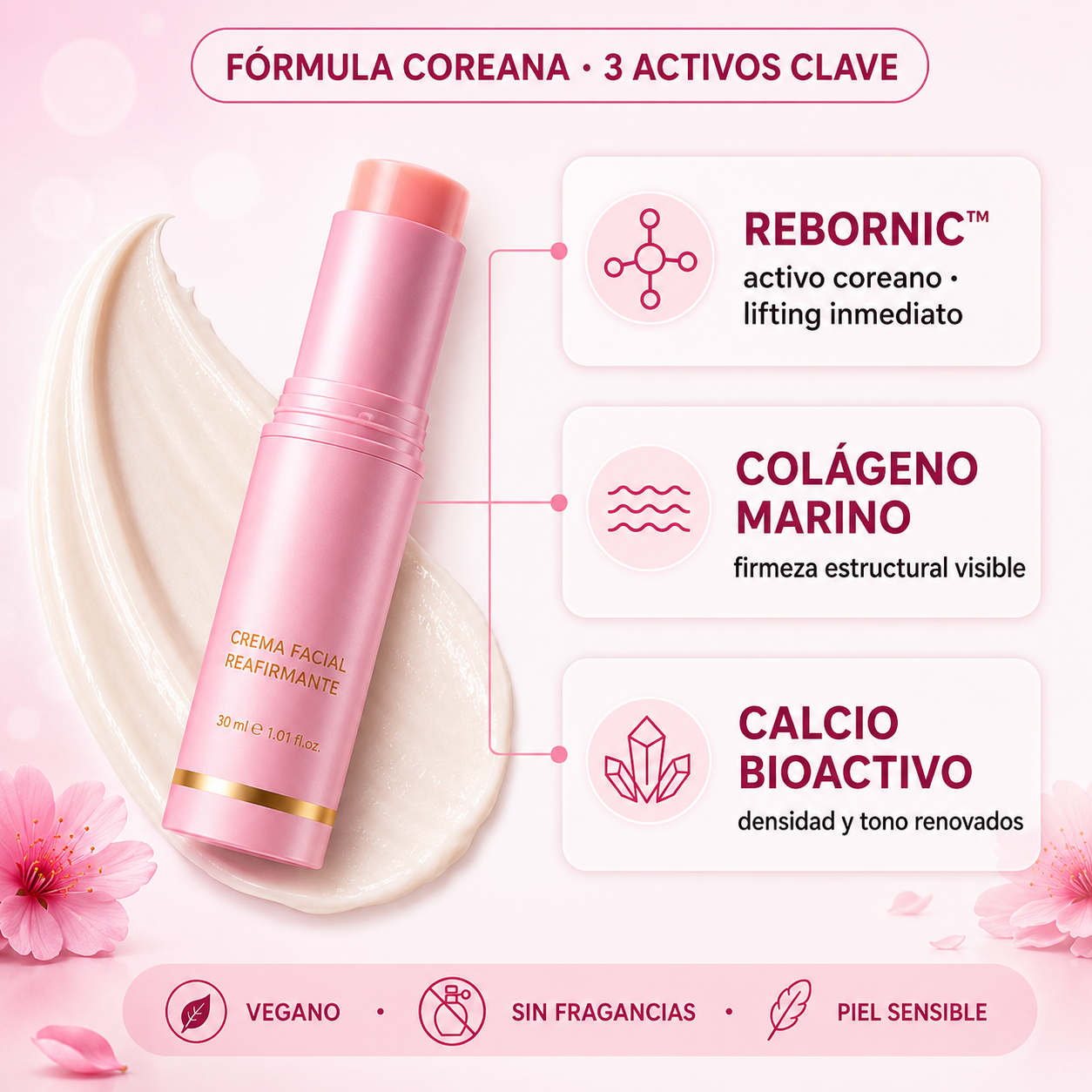 Bálsamo Efecto Lifting Inmediato: Rostro, Ojos y Cuello