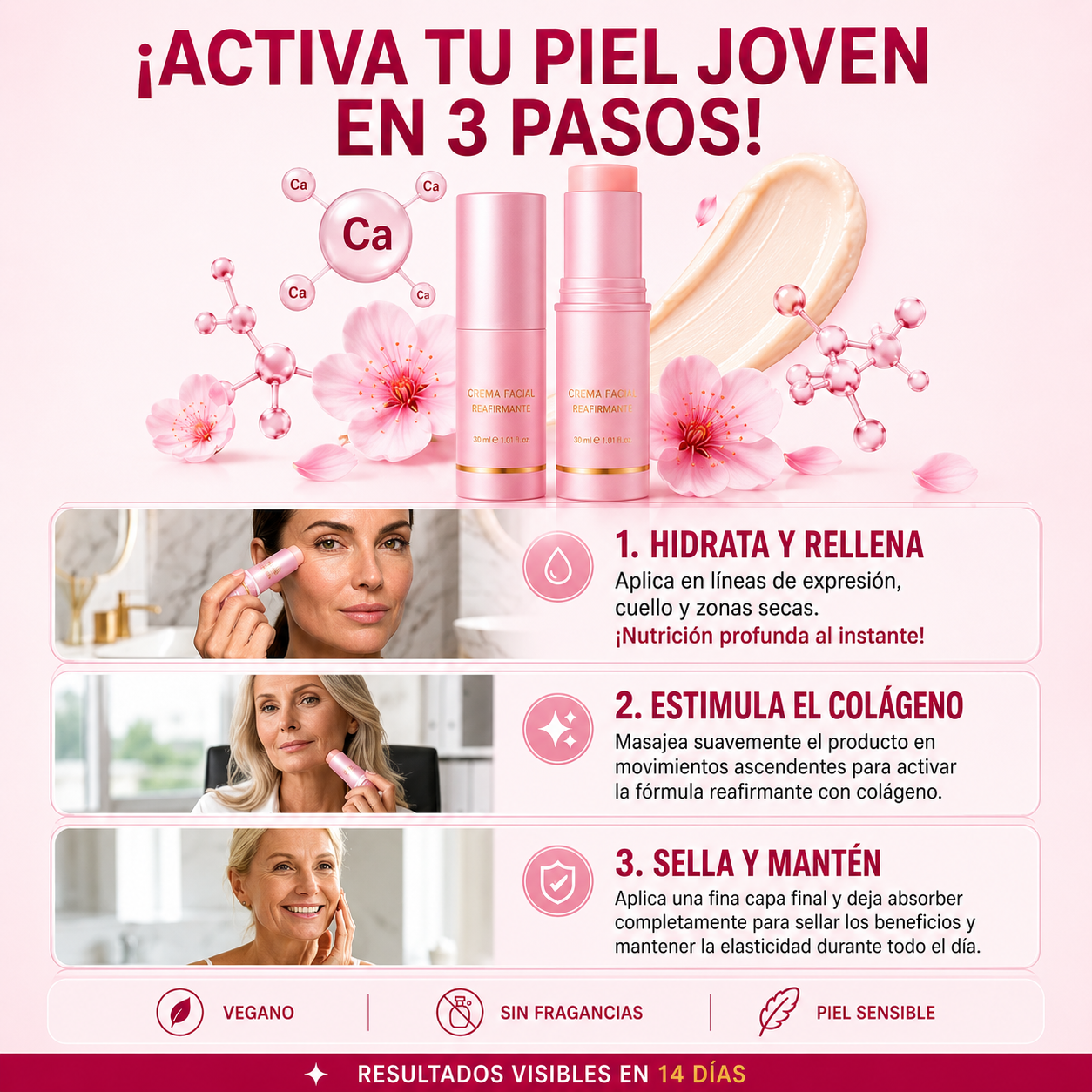 Bálsamo Efecto Lifting Inmediato: Rostro, Ojos y Cuello