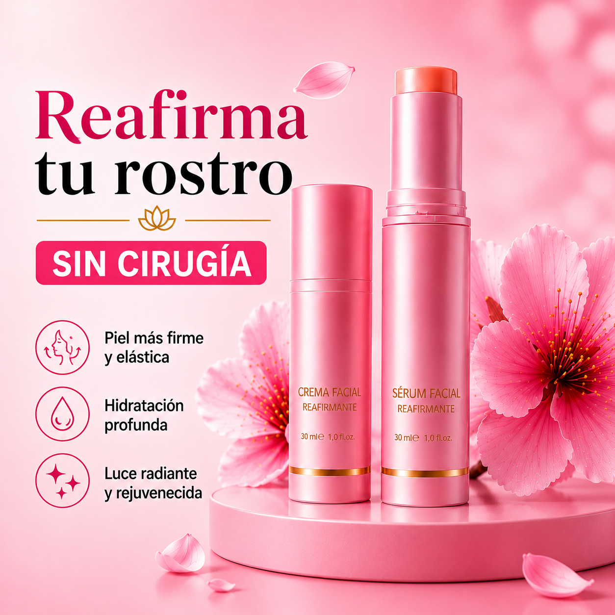 Bálsamo Efecto Lifting Inmediato: Rostro, Ojos y Cuello